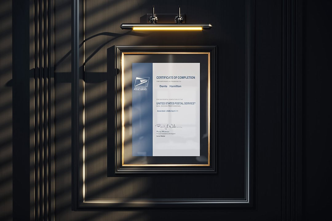 USPS Mail Design Professional Certificate